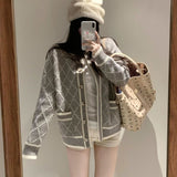 French Small Fragrant Heavy Industry Embroidery Knitting Short Spring New Design Sense Of The Age Of Sweater Women's Tide HZ0108