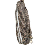 Loose Leopard-Print Trousers Women's Autumn And Winter Design Retro Print Striped Trousers HZ0108