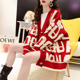 Lazy Wind Soft-Creative Free-Fitting Sweater Jacket Woman Wears Korean Version Of Pure Color Knitted Shirt Woman In Autumn And Winter 2025 HZ0108