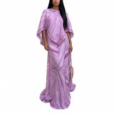 2026 Spring New Women's Fashion Casual Casual Color Print Loose Dress Set Two Sets HZ0108