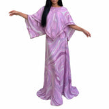 2026 Spring New Women's Fashion Casual Casual Color Print Loose Dress Set Two Sets HZ0108