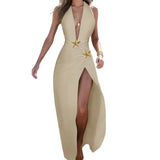 Spring 2025 New Women's Clothing Open V-Neck Fashion Elegant Trend Two Sets HZ0108