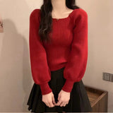 French Minority Collar Hooded Sweater Women 2025 Autumn And Winter Gentle Inside Lazi Design Knitted Bottom Shirt Women HZ0108