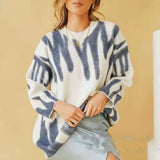 Lazy Wind Cover Sweater Women Loose Autumn And Winter Wear 2025 Women's Cute Knitted Top HZ0108