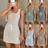 2025 Summer New Lady Loose Large Size Round Neck Solid Color To Take The Top HZ0108