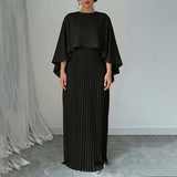 2026 Spring Women's New Solid Color Round Collar Folds To The Waist-To-Body Suit HZ0108