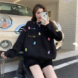 Lazy Wind Cover Sweater Women Loose Autumn And Winter Wear 2025 Women's Cute Knitted Top HZ0108